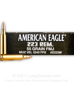 223 Rem - 55 Grain FMJBT